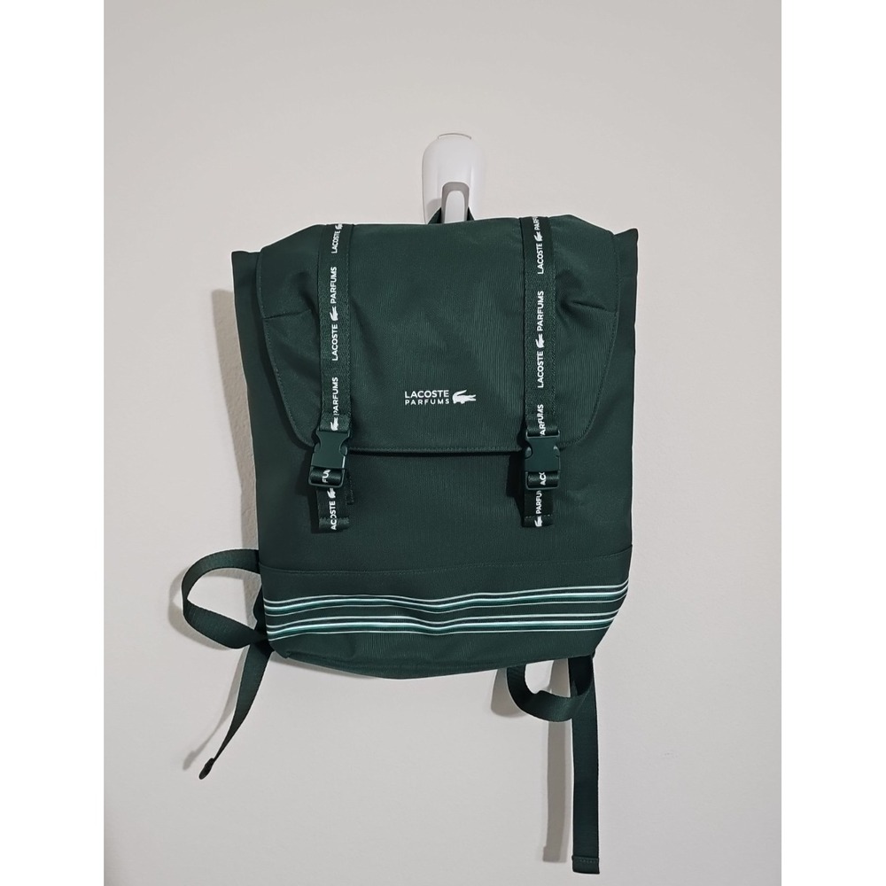 Lacoste Polyester Backpack Green in original packing